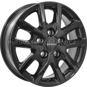 Alu kola MONACO WHEELS CL2T, 16x6.5 5x114.3 ET48, černá lesklá (zátěžová)