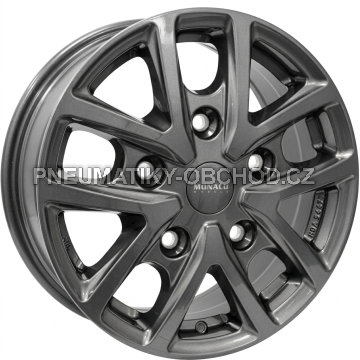 Alu kola MONACO WHEELS CL2T, 16x6.5 5x118 ET66, tmavě šedivá (zátěžová)