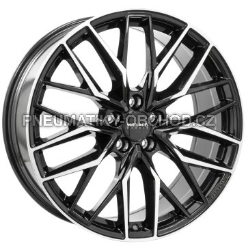 Alu kola MONACO WHEELS GPX, 18x8 5x112 ET39, černá lesklá + leštění (zátěžová)
