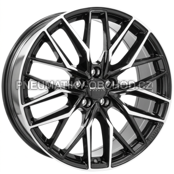 Alu kola MONACO WHEELS GPX, 19x8 5x112 ET45, černá lesklá + leštění (zátěžová)