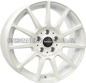 Alu kola MONACO WHEELS RALLYE, 17x7 4x108 ET25, bílá