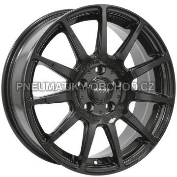 Alu kola MONACO WHEELS RALLYE, 17x7 5x100 ET35, černá lesklá