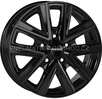Alu kola MONACO WHEELS VT2, 18x8 5x120 ET49, černá lesklá (zátěžová)