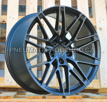 Alu kola Racing Line 3S1324, 20x7.5 5x130 ET32, černá matná (zátěžová)
