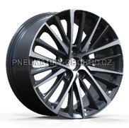 Alu kola Racing Line 3S1366, 18x8 5x114.3 ET42, černá + leštění