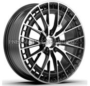 Alu kola Racing Line 3S1384, 20x8.5 5x112 ET34.5, černá + leštění