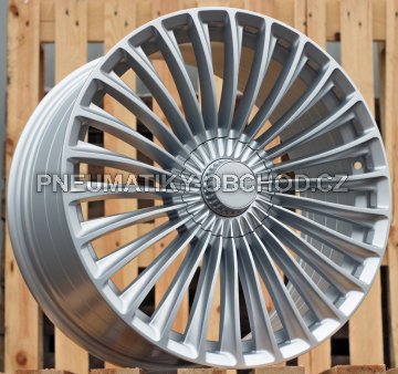 Alu kola Racing Line 3S198, 18x8.5 5x112 ET40, stříbrná (zátěžová)