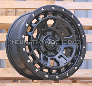 Alu kola Racing Line 3S234, 17x8.5 6x139.7 ET15, černá matná