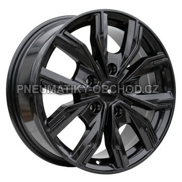 Alu kola Racing Line 6408, 16x6.5 5x130 ET56, černá lesklá (zátěžová)