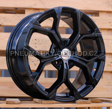 Alu kola Racing Line A056, 18x7.5 5x112 ET51, černá lesklá