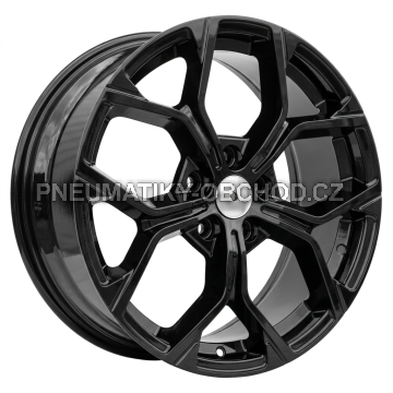 Alu kola Racing Line A056, 18x7.5 5x112 ET51, černá lesklá