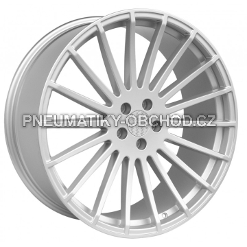 Alu kola Haxer A1227, 20x9.5 5x112 ET37, stříbrná (zátěžová)