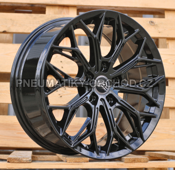 Alu kola Racing Line A1407, 17x7.5 5x112 ET40, černá lesklá
