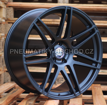 Alu kola Racing Line A6114, 22x12 5x120 ET35, černá lesklá (zátěžová)