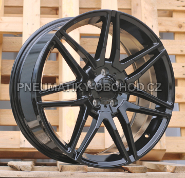 Alu kola Racing Line A874, 18x8 5x112 ET45, černá lesklá