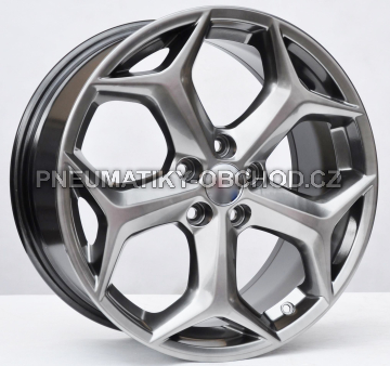 Alu kola Racing Line B0063, 18x8 5x108 ET55, titanová metalíza