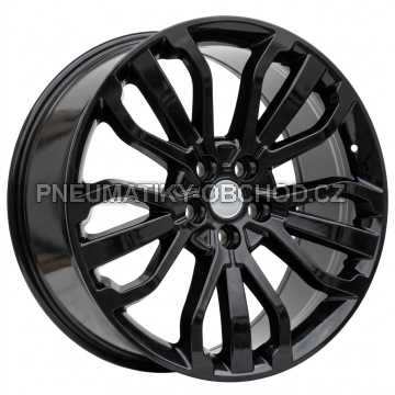 Alu kola Racing Line B1027, 21x9.5 5x120 ET49, černá lesklá (zátěžová)