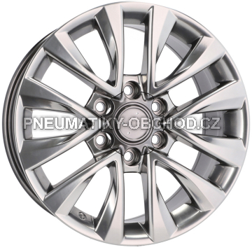 Alu kola Racing Line B1115, 20x8.5 6x139.7 ET35, titanová metalíza