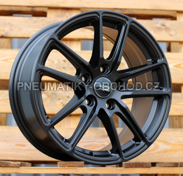 Alu kola Racing Line B1155, 16x7 5x112 ET42, černá matná