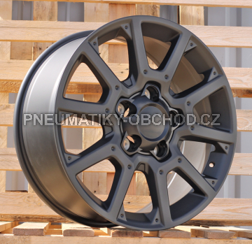 Alu kola Racing Line B1380, 20x8.5 5x150 ET55, černá matná (zátěžová)