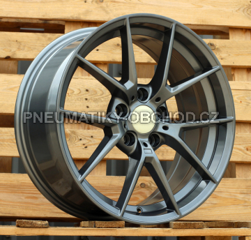 Alu kola Racing Line B1416, 19x8.5 5x120 ET35, šedivá matná (zátěžová)