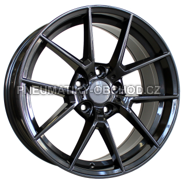 Alu kola Racing Line B1416, 19x9.5 5x112 ET37, černá lesklá (zátěžová)