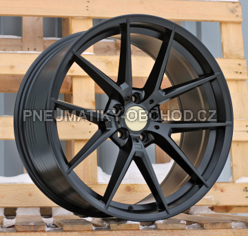 Alu kola Racing Line B1416, 20x9.5 5x112 ET38, saténová černá (zátěžová)