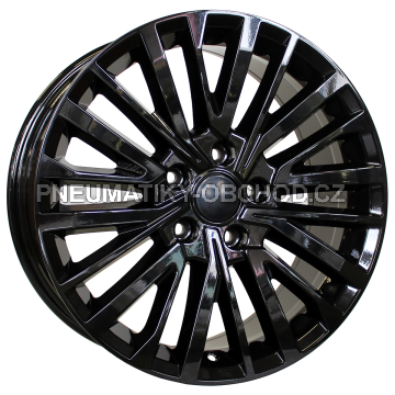 Alu kola Racing Line B1515, 18x8 5x120 ET50, černá lesklá (zátěžová)