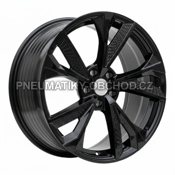 Alu kola Racing Line B1566, 18x8 5x112 ET35, černá lesklá
