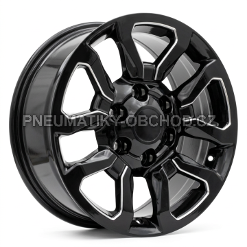 Alu kola Racing Line B1623, 18x7.5 6x139.7 ET25, černá lesklá