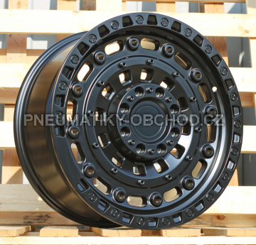 Alu kola Racing Line B1804, 20x9 6x139.7 ET20, saténová černá (zátěžová)