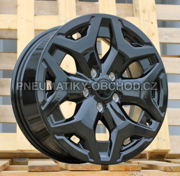 Alu kola Racing Line B2042, 17x7 5x114.3 ET48, černá lesklá