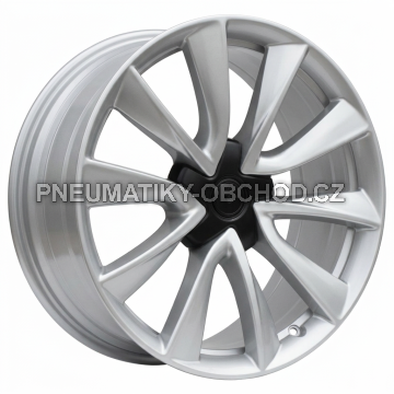 Alu kola Racing Line B2046, 19x8.5 5x114.3 ET40, stříbrná (zátěžová)