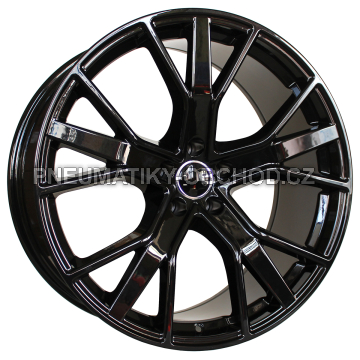 Alu kola Racing Line B5131, 22x9.5 5x112 ET31, černá lesklá (zátěžová)