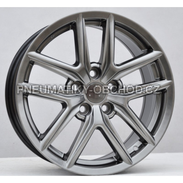 Alu kola Racing Line B5221, 17x7.5 5x114.3 ET40, titanová metalíza