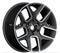 Alu kola Racing Line B5401, 20x9 5x139.7 ET18, černá matná (zátěžová)