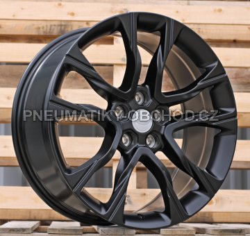 Alu kola Racing Line B5755, 20x8.5 5x120 ET43.5, černá matná (zátěžová)