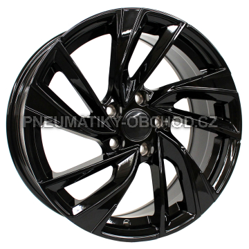 Alu kola Racing Line B5772, 16x7 5x112 ET42, černá lesklá