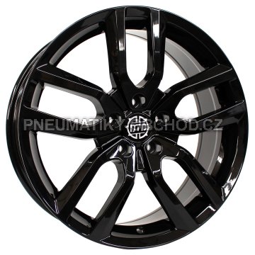 Alu kola Racing Line B5883, 17x7 5x114.3 ET45, černá lesklá