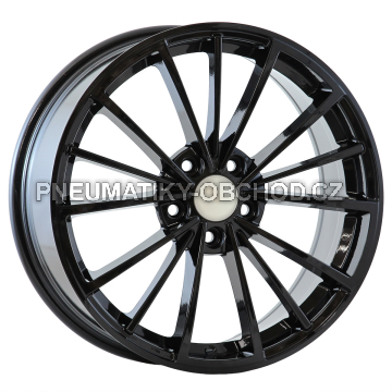 Alu kola Racing Line B5937, 18x7.5 5x112 ET51, černá lesklá
