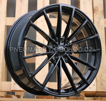 Alu kola Racing Line B5937, 18x8 5x112 ET45, černá lesklá