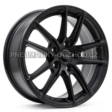 Alu kola Racing Line BK1155, 16x7 5x100 ET40, černá matná