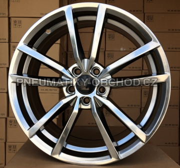 Alu kola Racing Line BK864, 18x8 5x112 ET42, šedivá