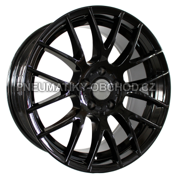 Alu kola Racing Line BY956, 19x8.5 5x120 ET34, černá lesklá (zátěžová)