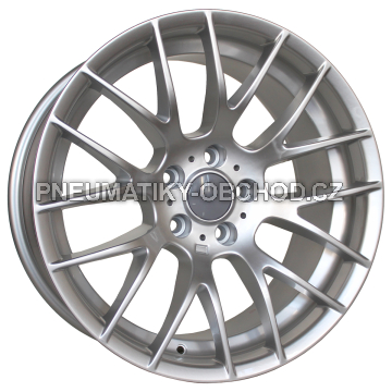 Alu kola Racing Line BY956, 19x8.5 5x120 ET34, stříbrná (zátěžová)