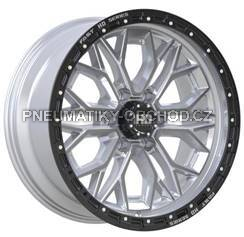 Alu kola Racing Line D1972, 17x9 6x139.7 ET, černá matná (zátěžová)