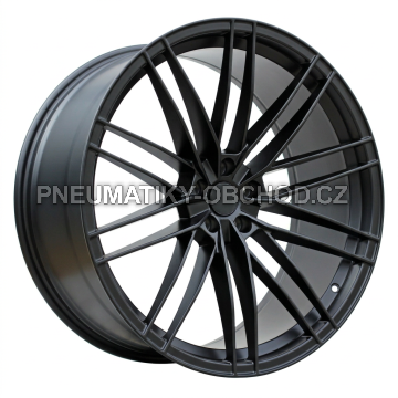Alu kola Racing Line F1995, 23x10 5x112 ET15, černá matná (zátěžová)