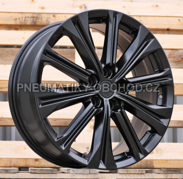 Alu kola Racing Line F3048, 19x7.5 5x114.3 ET45, černá matná