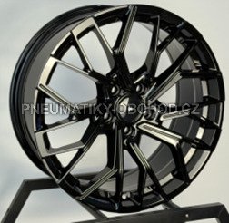 Alu kola Racing Line F760, 19x8.5 5x112 ET40, černá matná