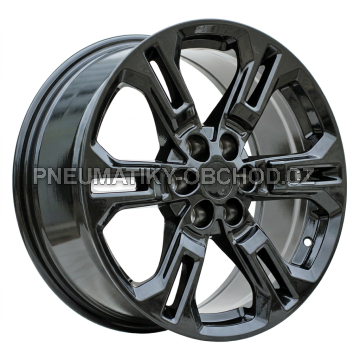 Alu kola Racing Line F7604, 17x8 6x114.3 ET30, černá lesklá (zátěžová)